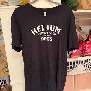 Helium Comedy Club Black Graphic T-Shirt